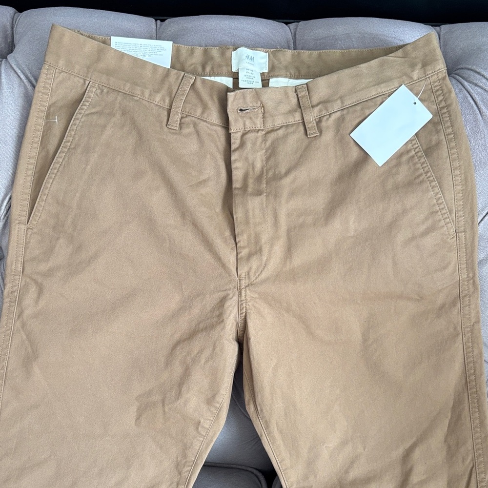 H&M Men's Khaki Chinos